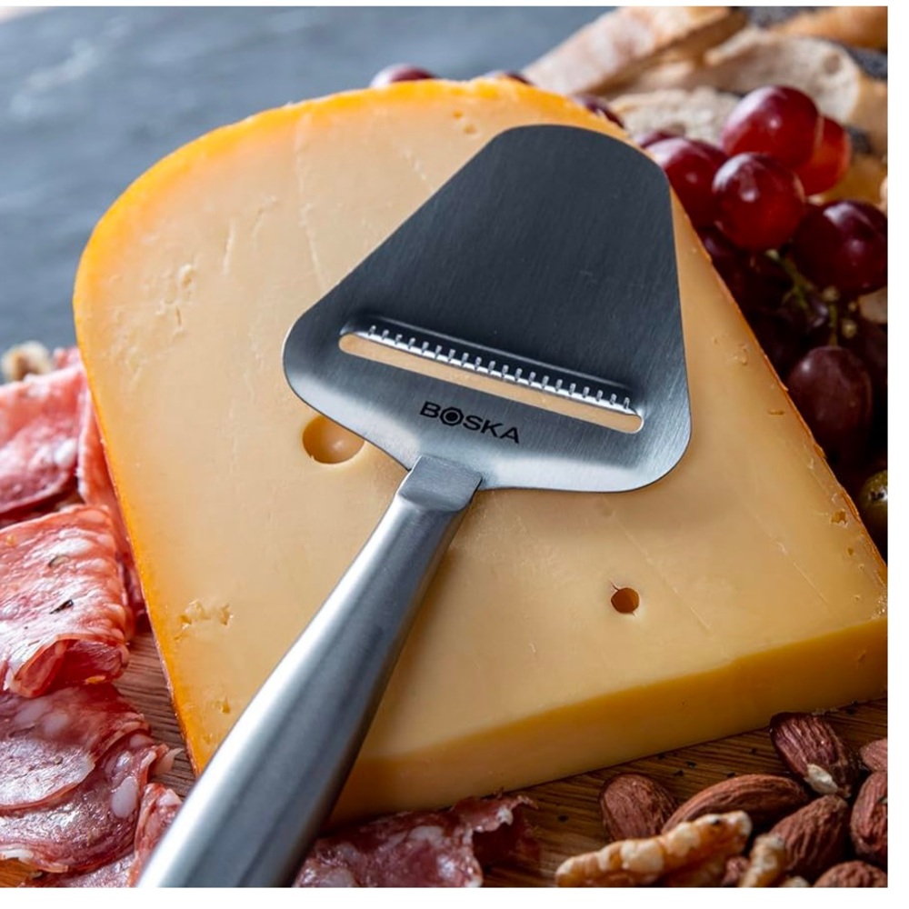 Boska Copenhagen Stainless Steel Cheese Slicer with adjustable thickness. New!